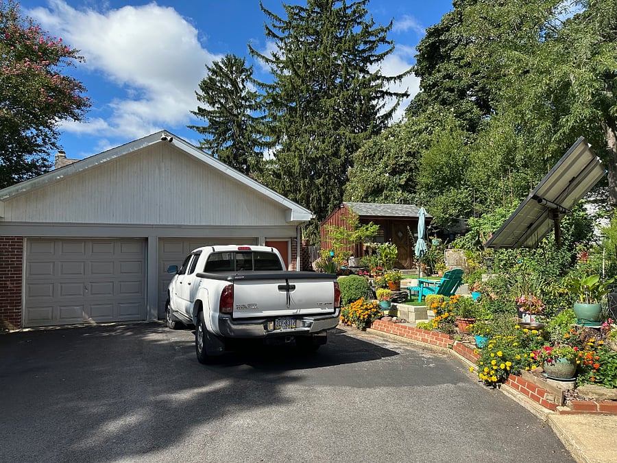 Your parking spot is to the left... and just waiting for you!