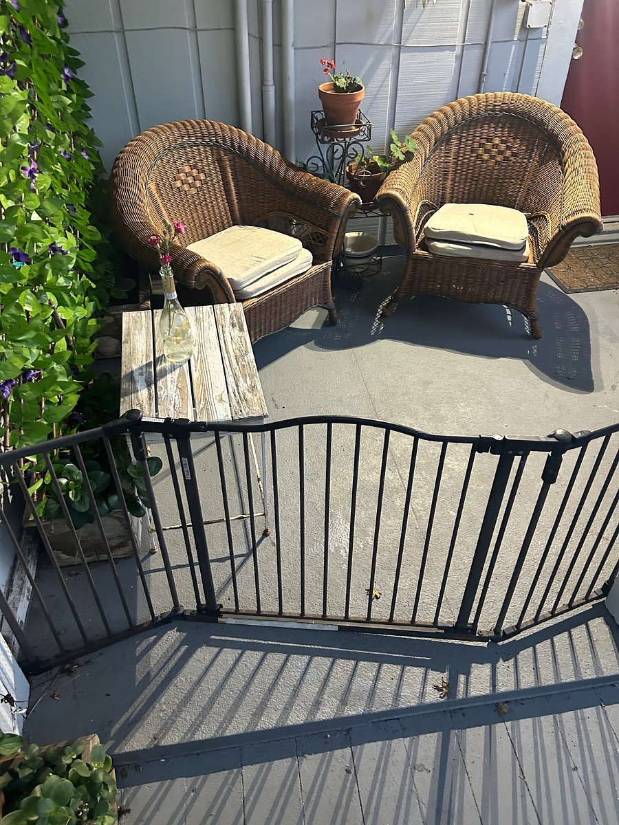 deck off the kitchen