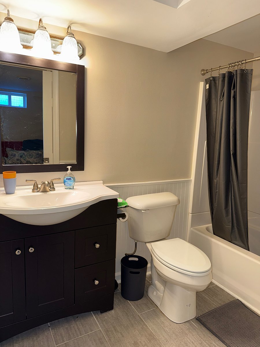 Finished out Basement Full Bath