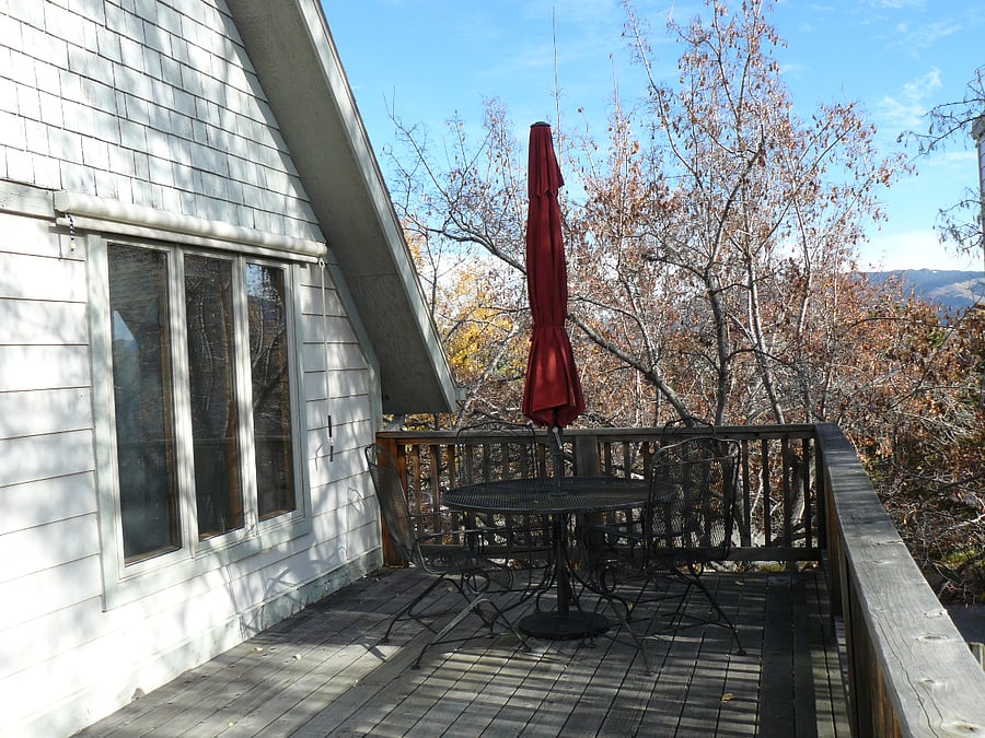 Balcony east facing