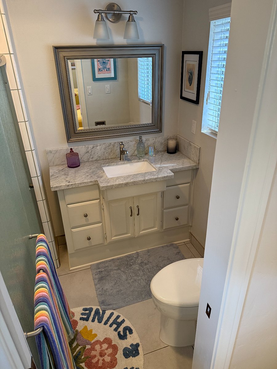 Full bathroom with walk in shower