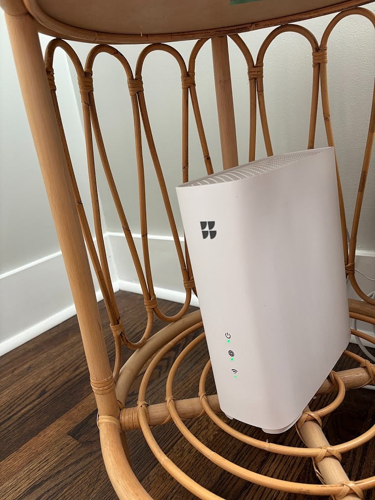 google fiber internet (router located in queen bedroom)