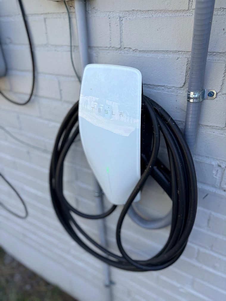 tesla home charger (can be used with other EVs if you have an adapter)