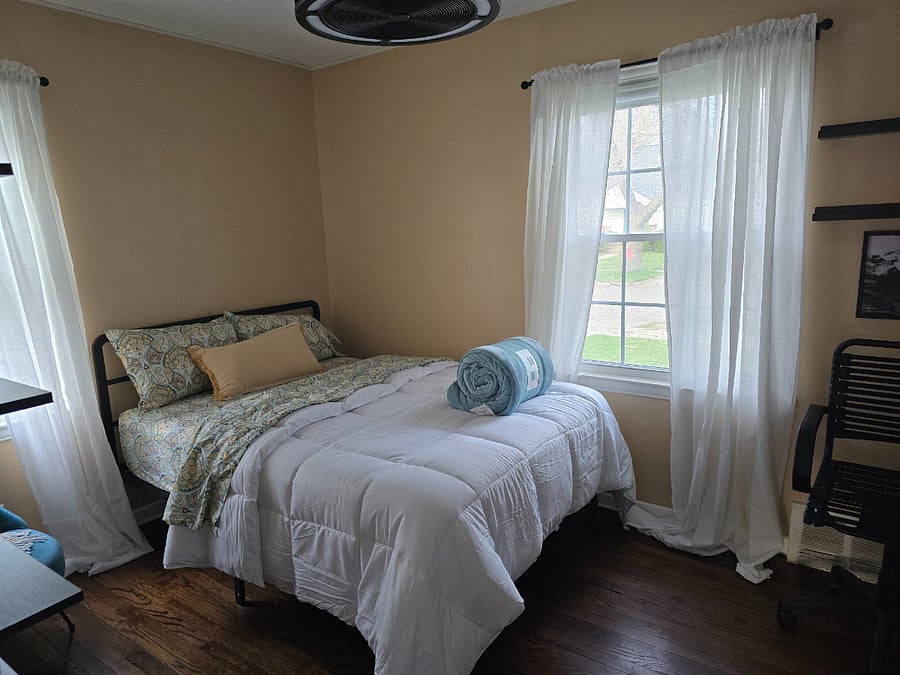New mattress, bedframe, curtains, linens & paint 2Q 2025