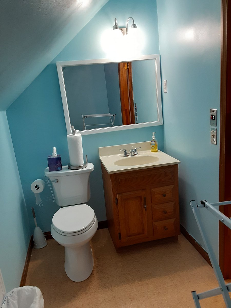 Upstairs Half Bath