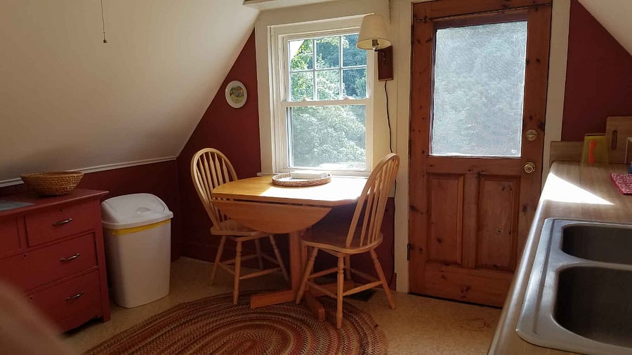 Kitchen toward back yard 3rd