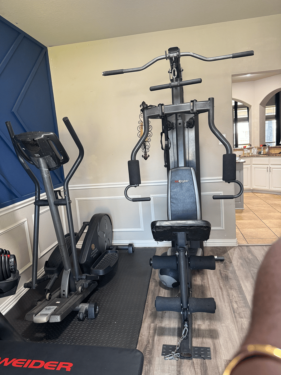 Get full body workout
elliptical, medicine ball and 
much more....