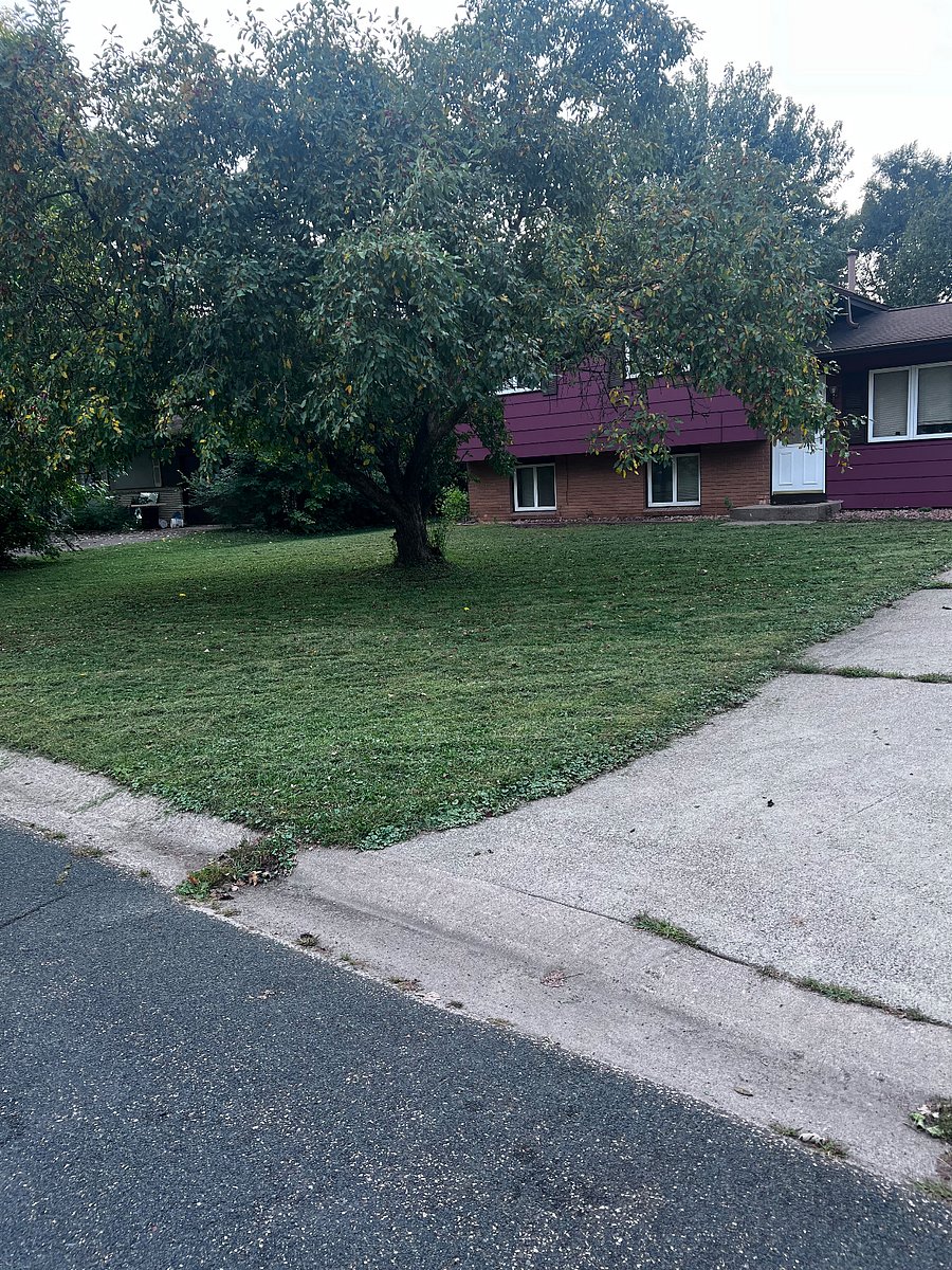 The front of the house