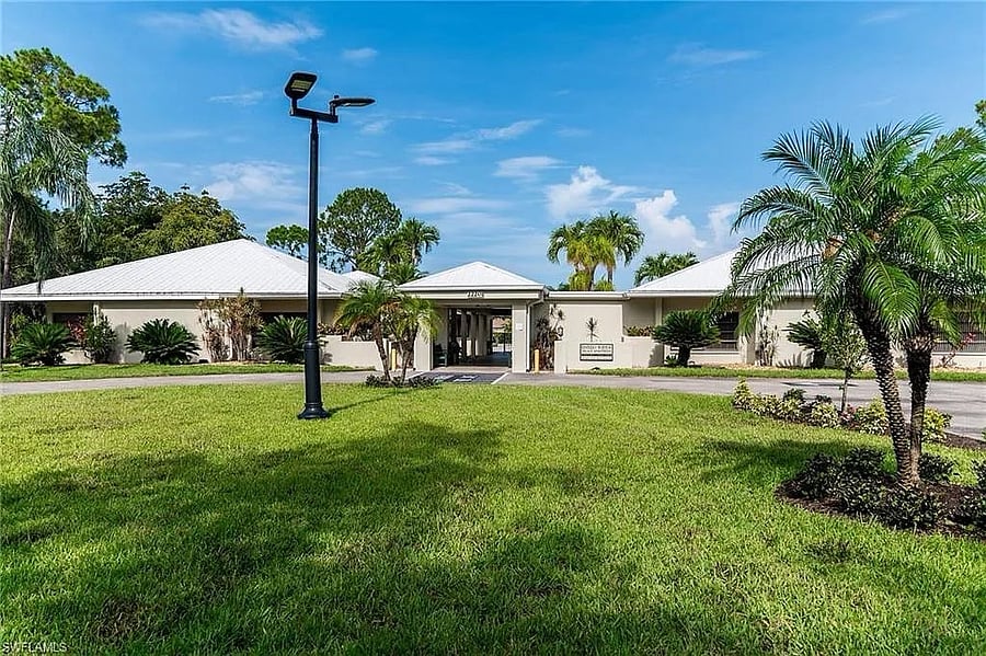 Clubhouse with indoor entertainment, library, billiards and fitness center