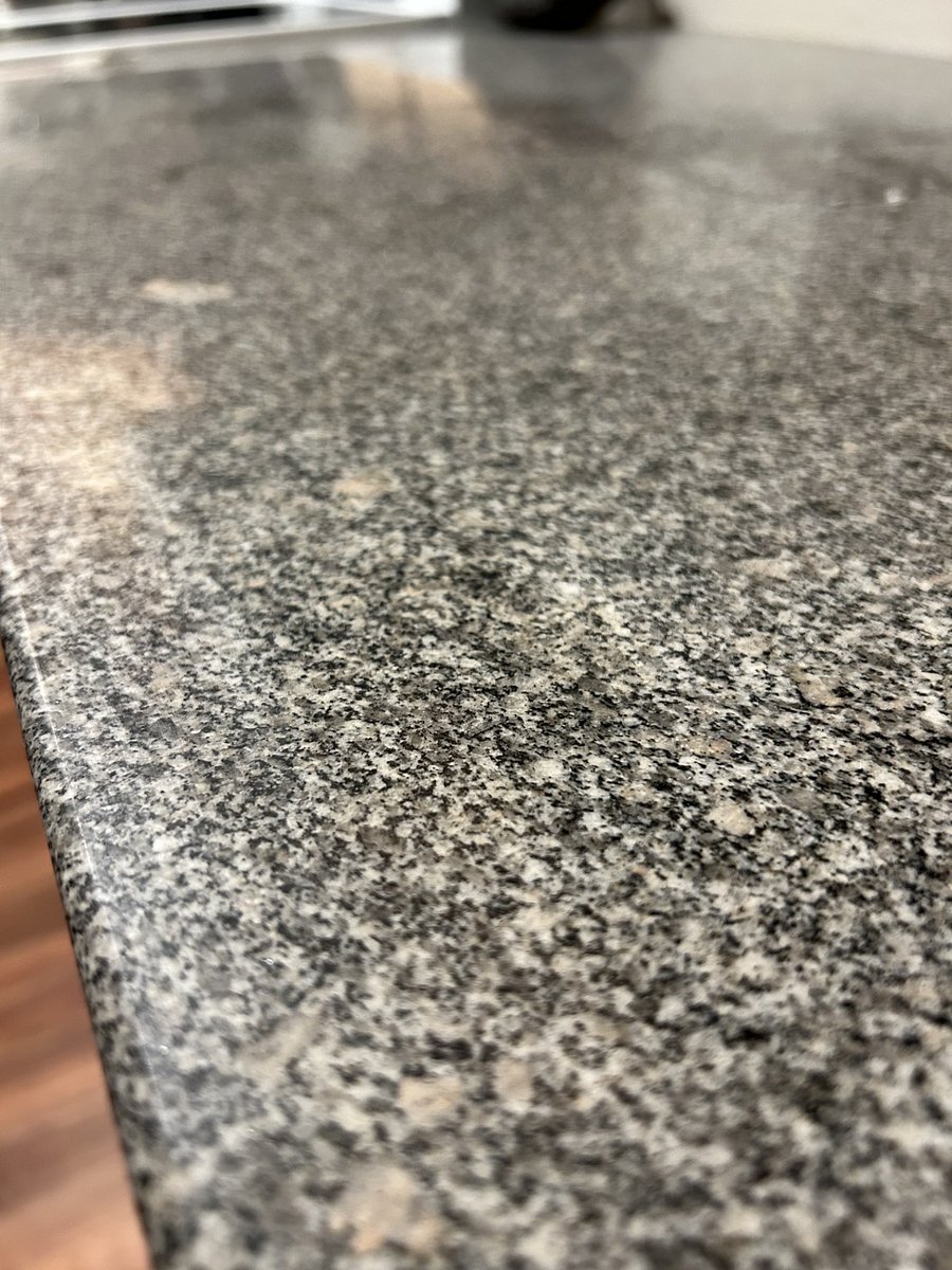 Granite countertops in the kitchen