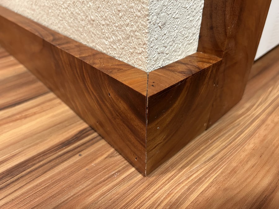 Locally milled redwood trim throughout