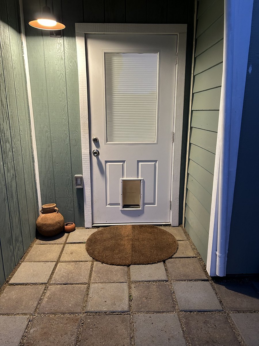 Back door off bedroom #2