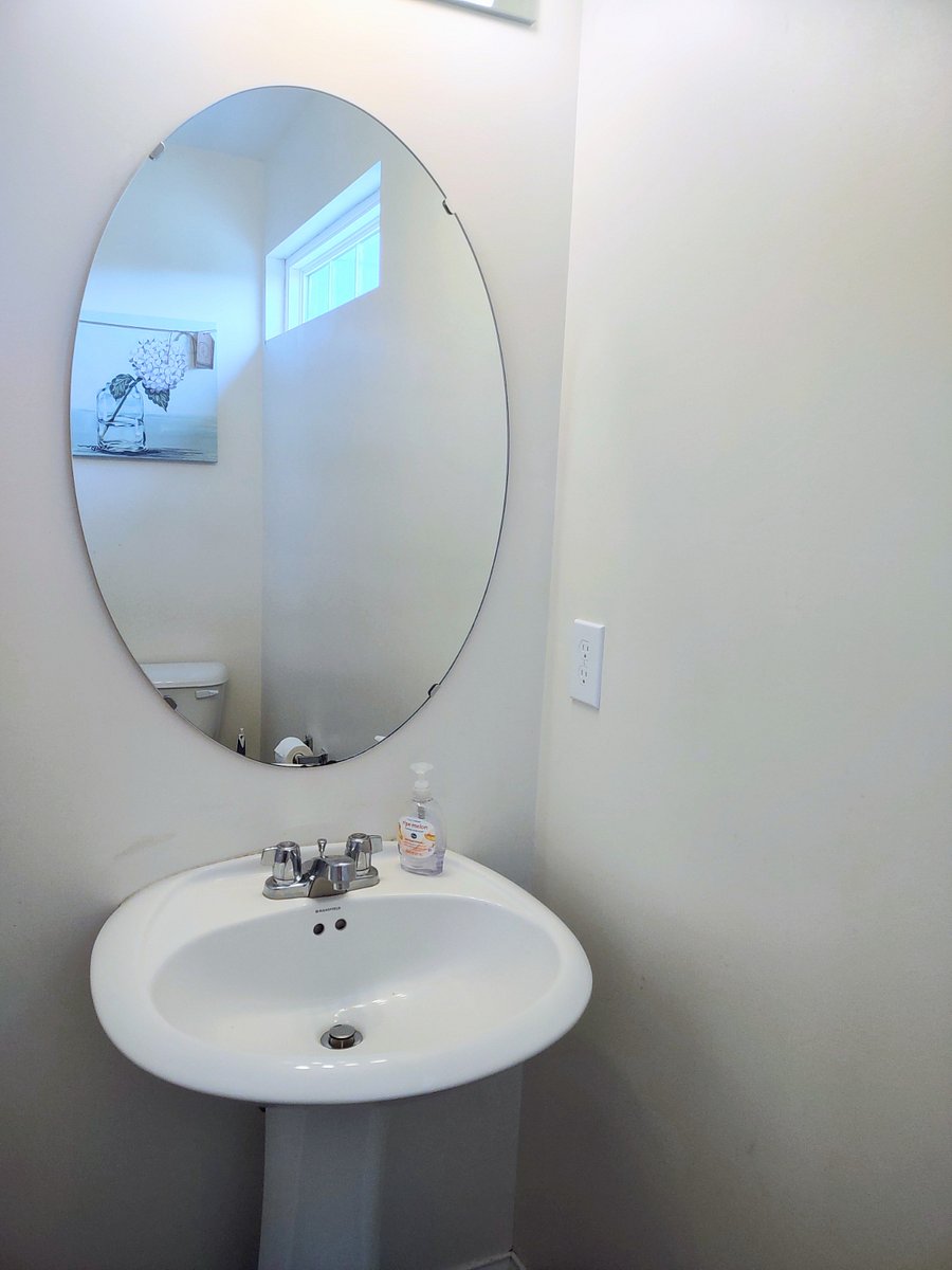 Main floor half-bathroom
