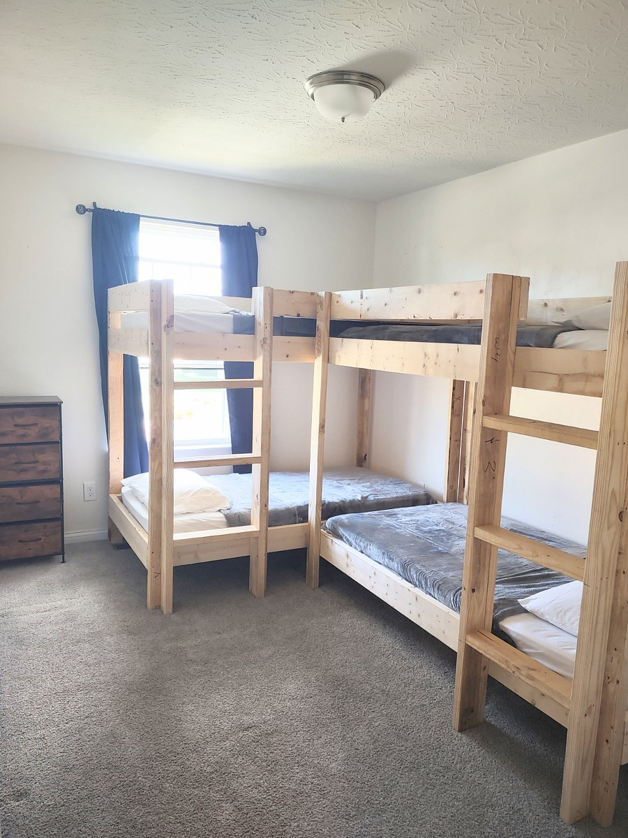 Bedroom 3 - 2 sets of bunk beds option