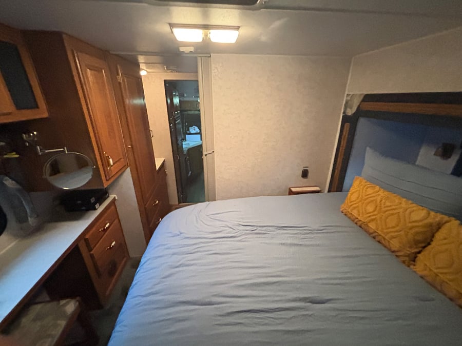 photo from the mirrored closet doors