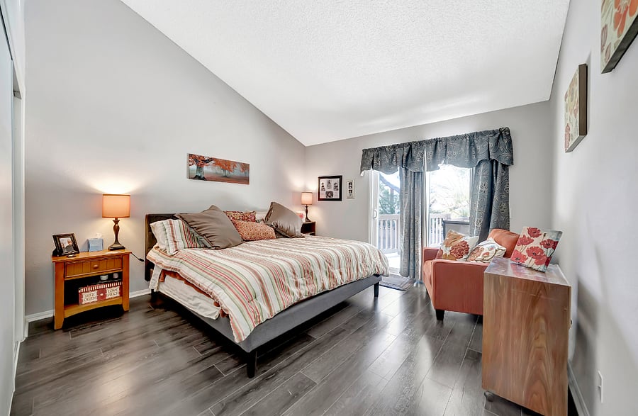 Orange Bedroom