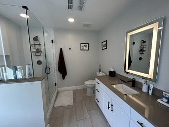 Master bathroom
