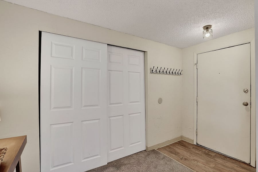 HUGE coat closet for additional storage