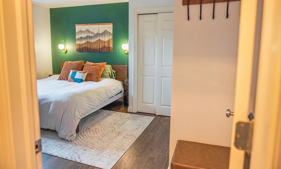 Earth and Ember Room (Master): King bed