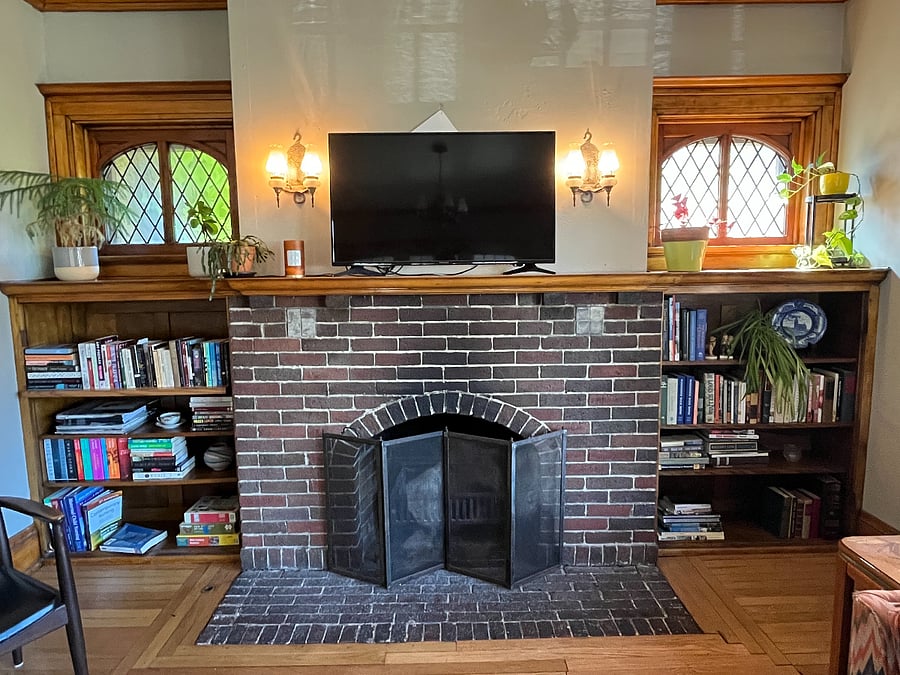 Beautiful woodwork throughout this historic home