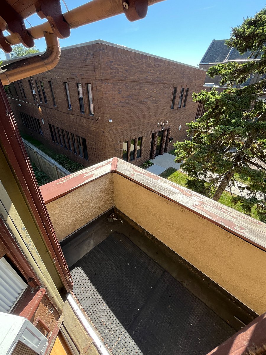 Bedroom 3 - Private balcony. Small table and chairs for balcony available