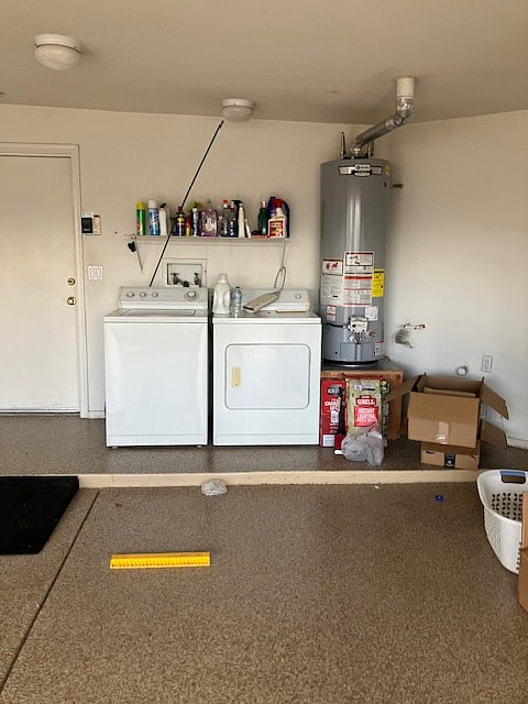 New epoxy floor in garage
Small new grill with charcoal