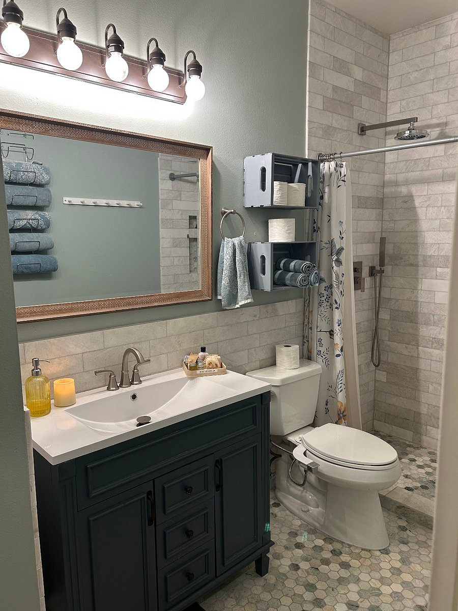 shared downstairs bathroom