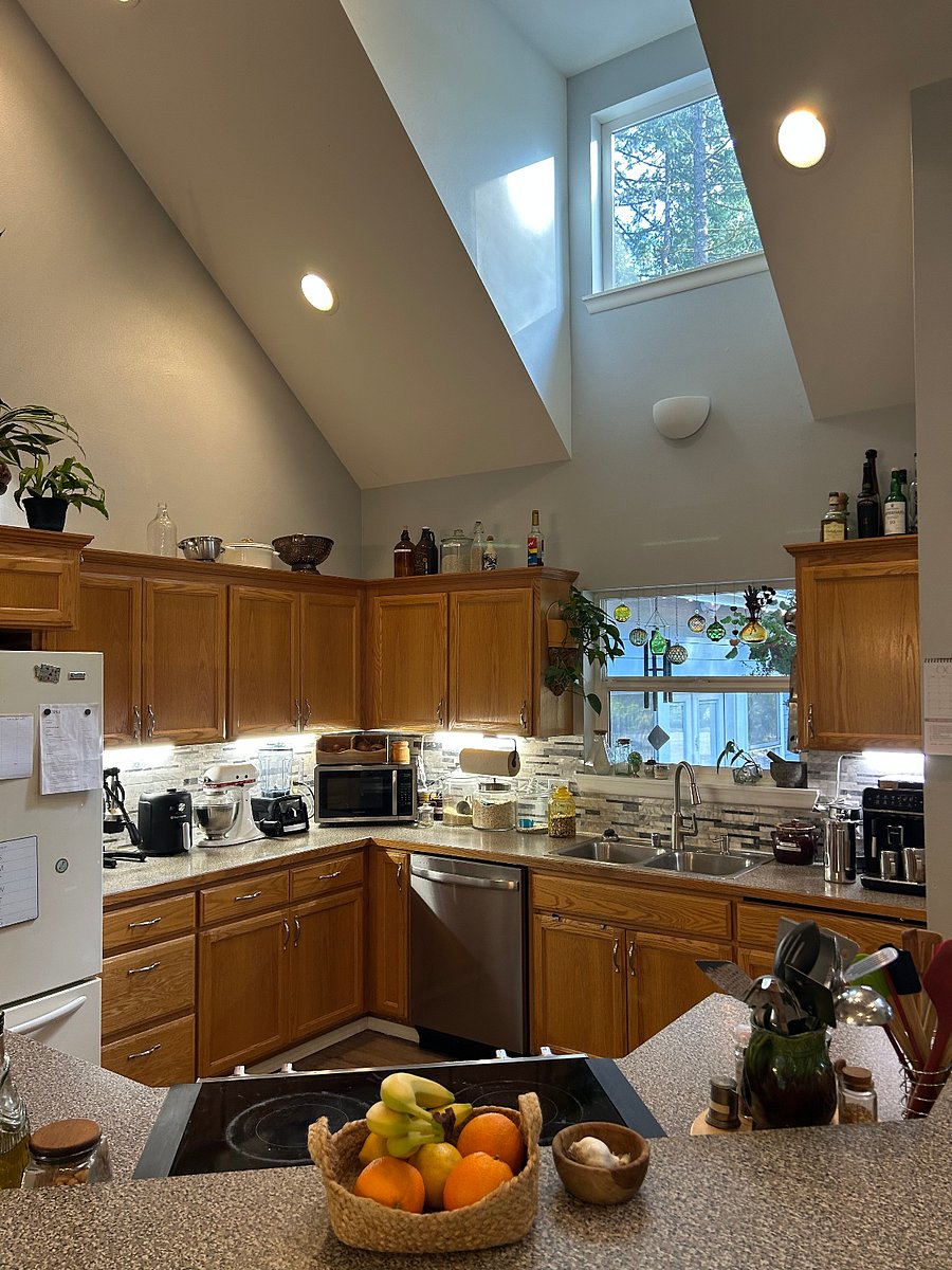 kitchen shared with homeowners