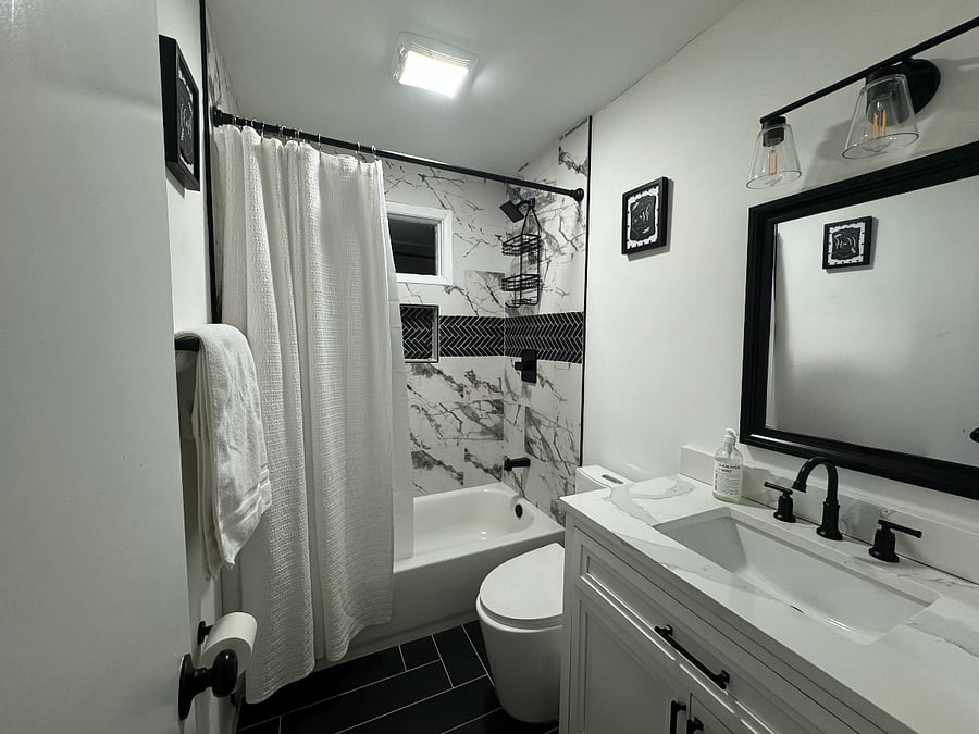 main bathroom.