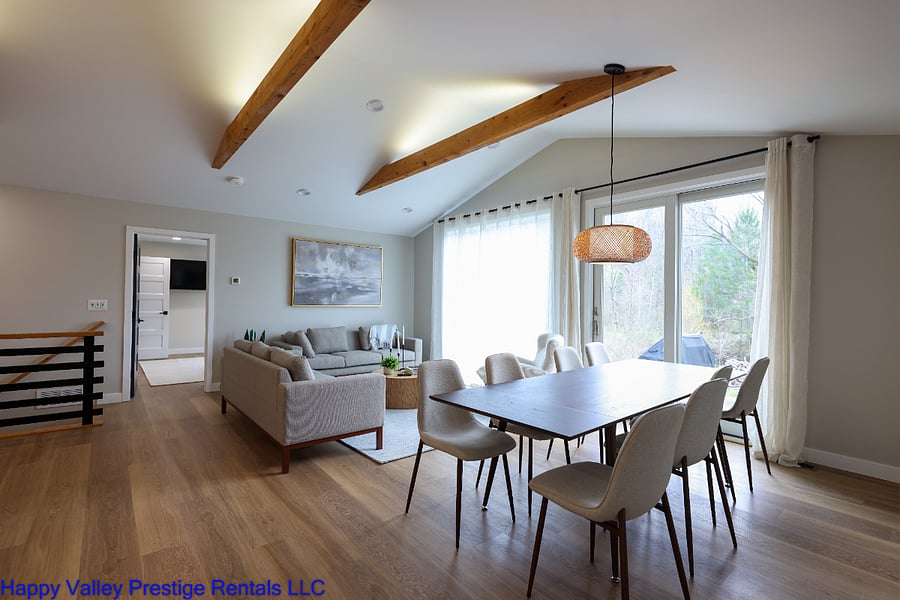Livingroom and Dining room