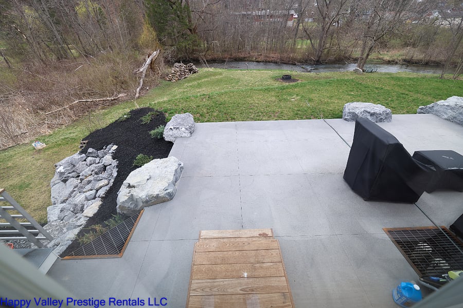 Back patio
