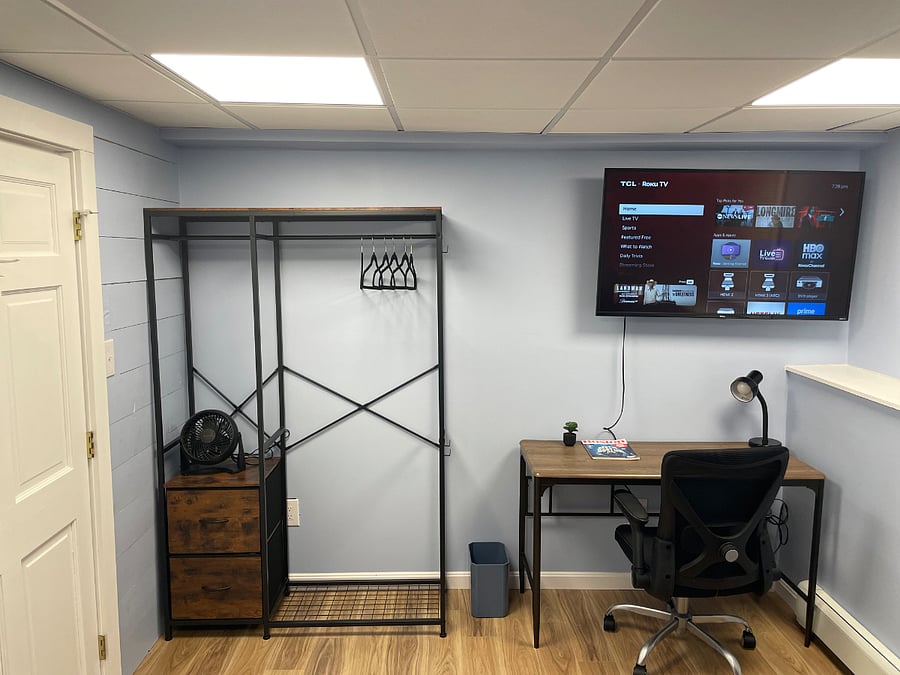 Laptop desk station 