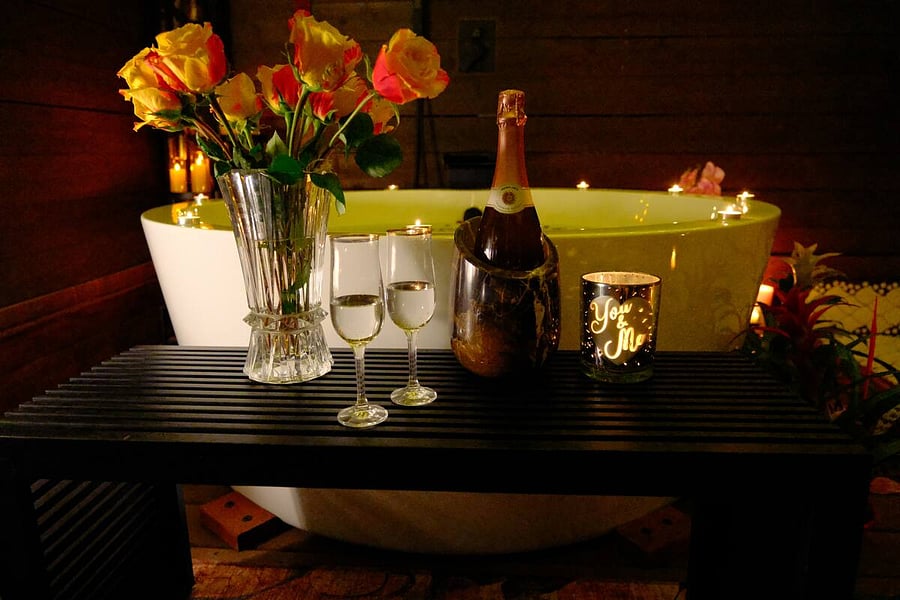 Here is a toast to you our special guests. 