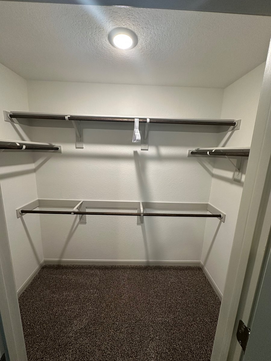 Master bedroom walk-in closet.