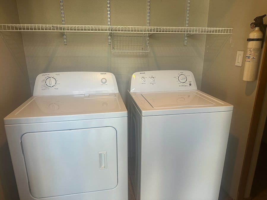 New washer/dryer in condo