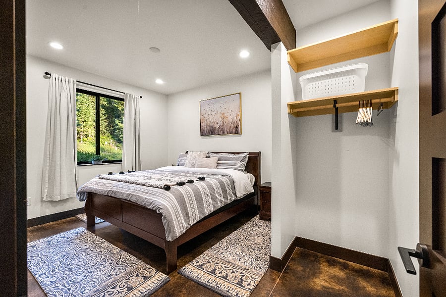 Lower Floor, Bedroom - King Bed