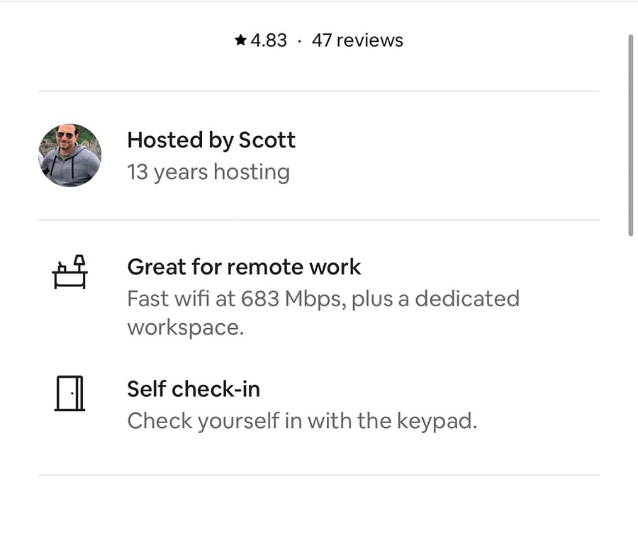 Was an Airbnb Superhost for several years with excellent reviews for my Seattle property.
