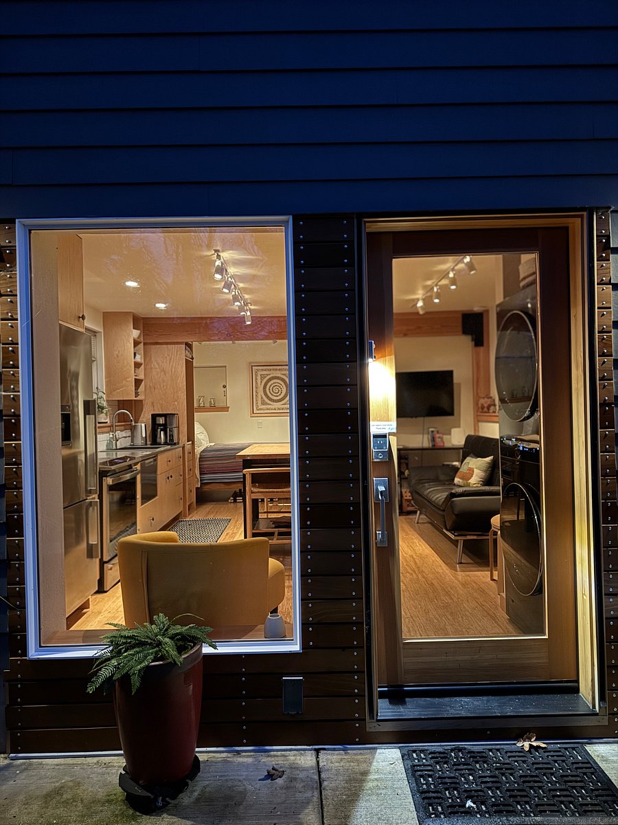 View from outside patio