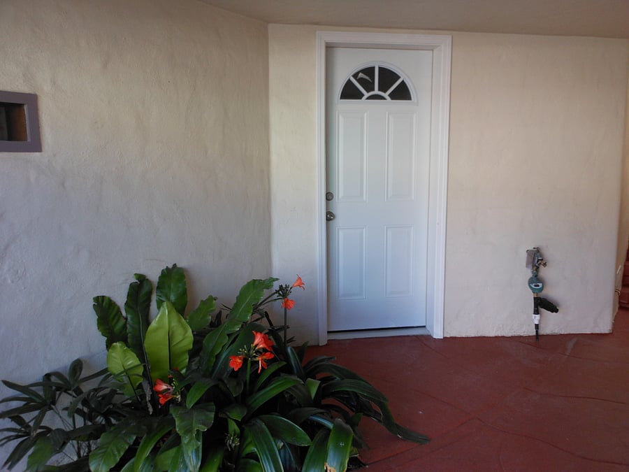 Private Entrance to the unit