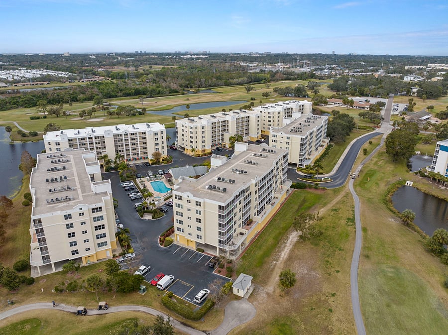 Golf Course Condo living