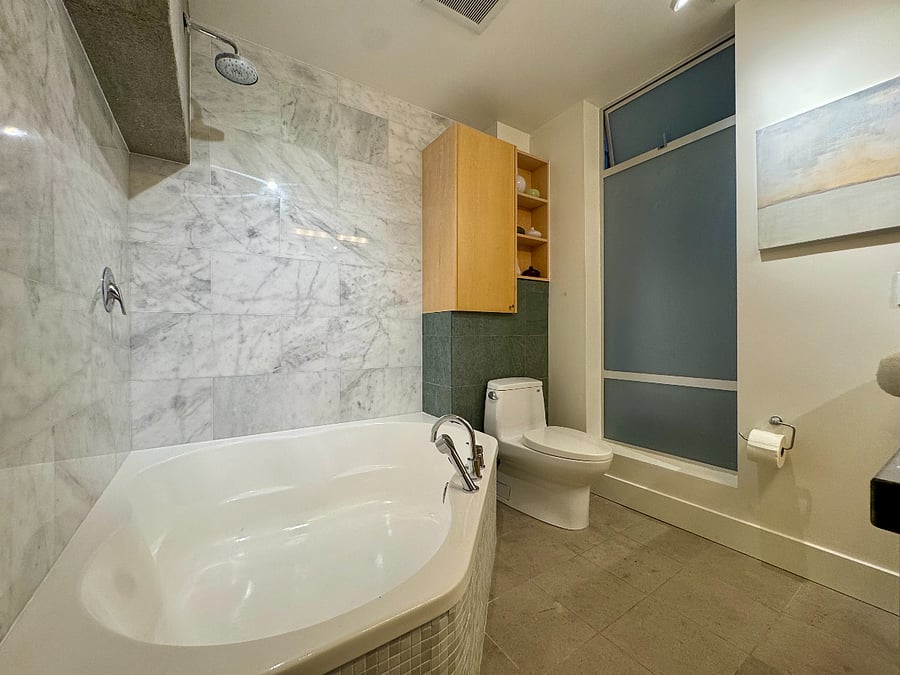 Shared bathroom