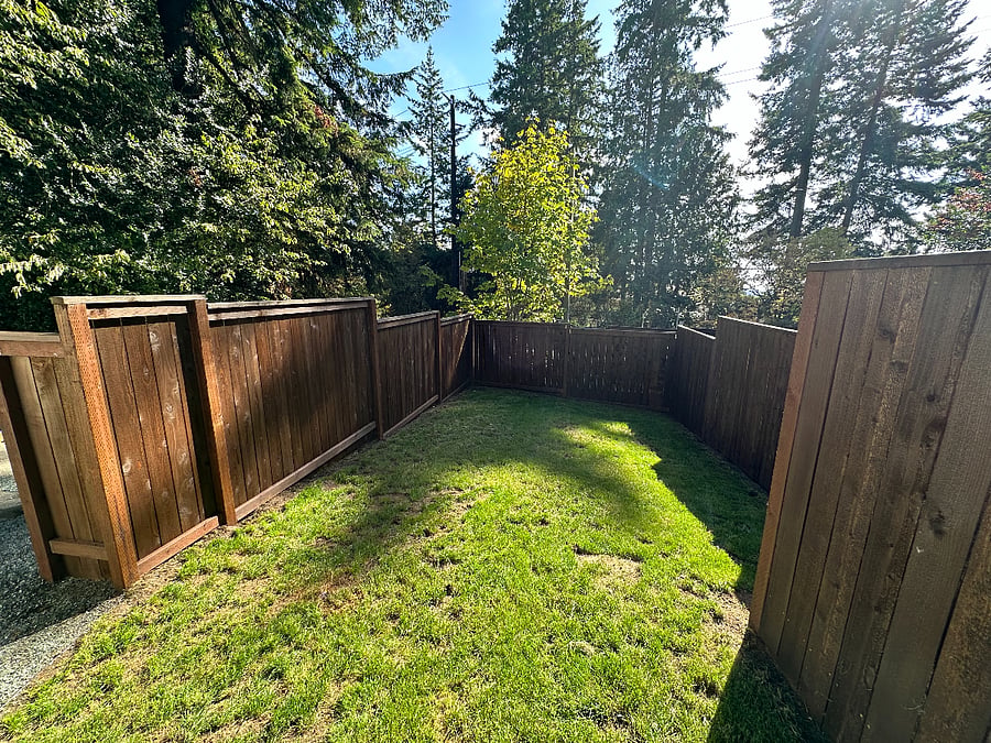 Extended view of yard