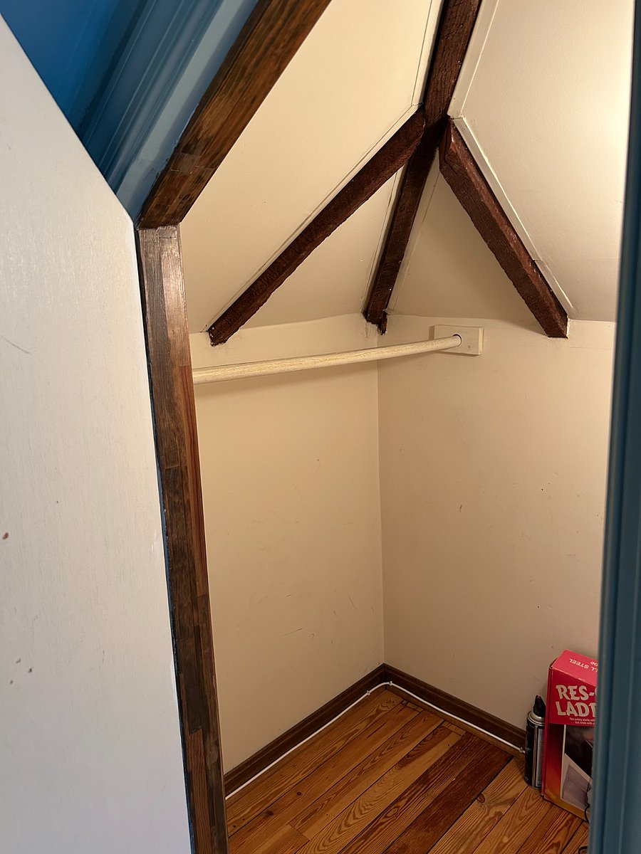 Closet Space in Upstairs Bedroom