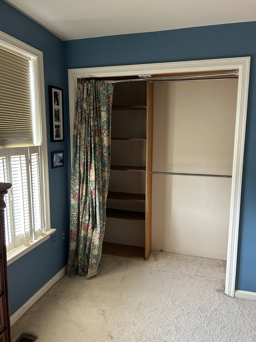 Closet Space in Upstairs Living Room
