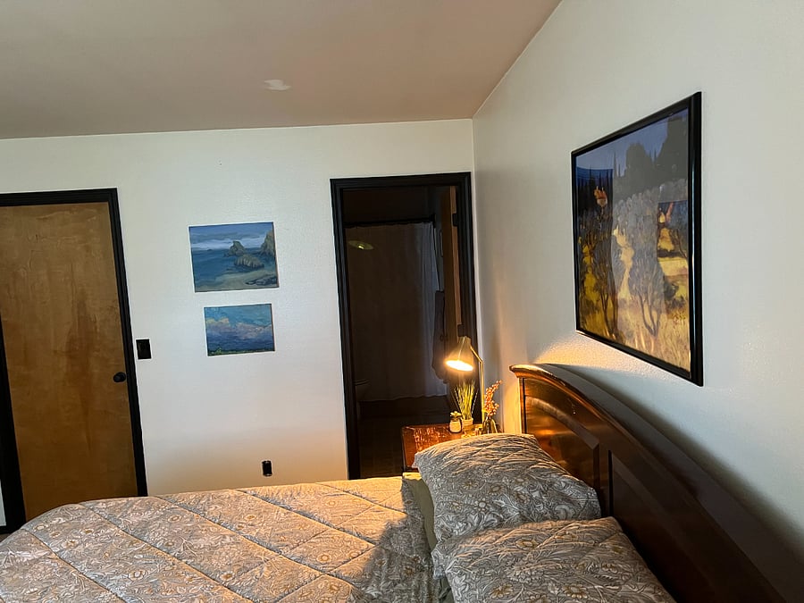 Master Bedroom Into Master Bathroom