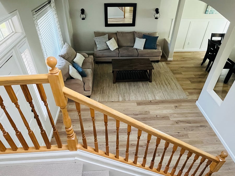 View From Top of Stairs
