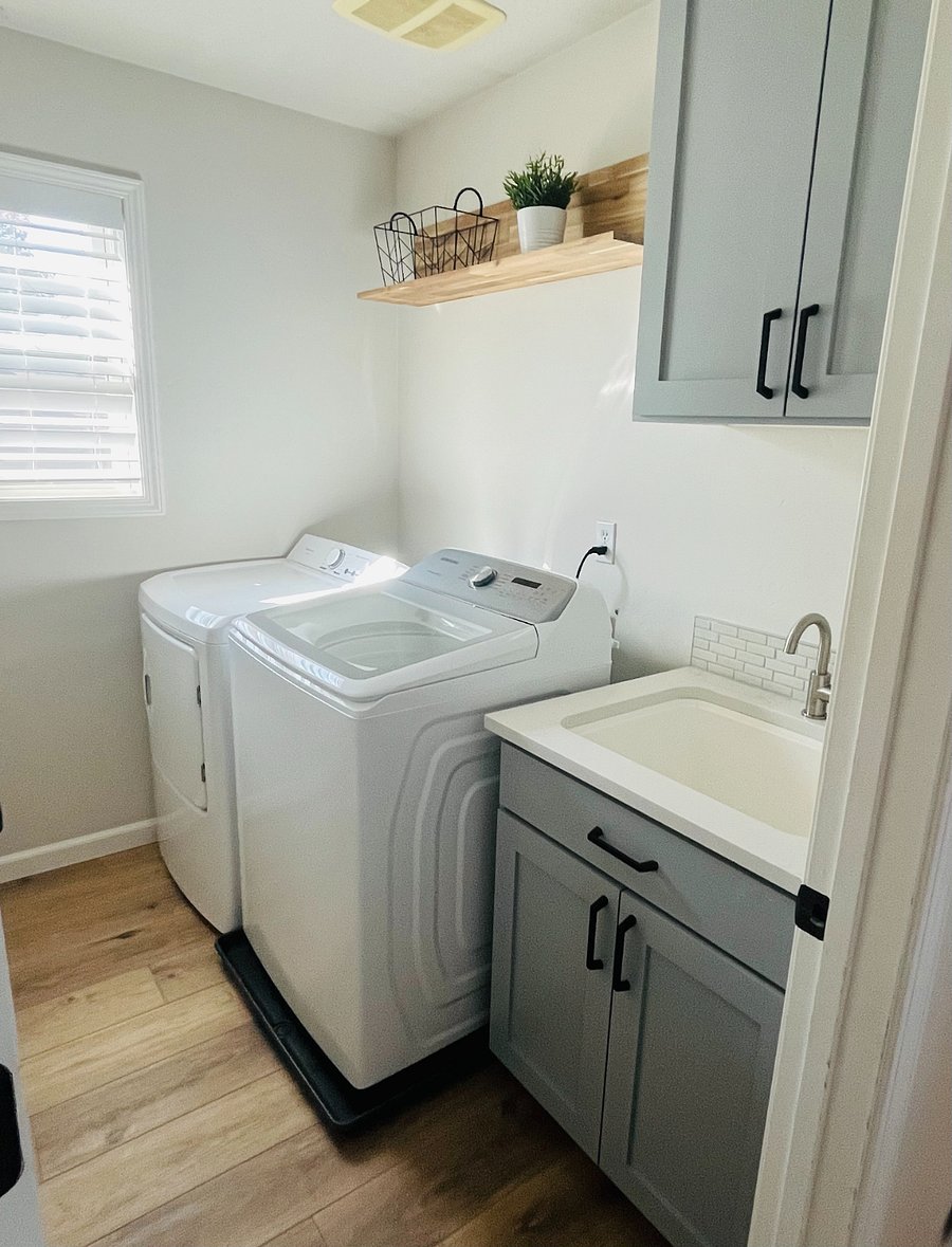 Upstairs Laundry Room