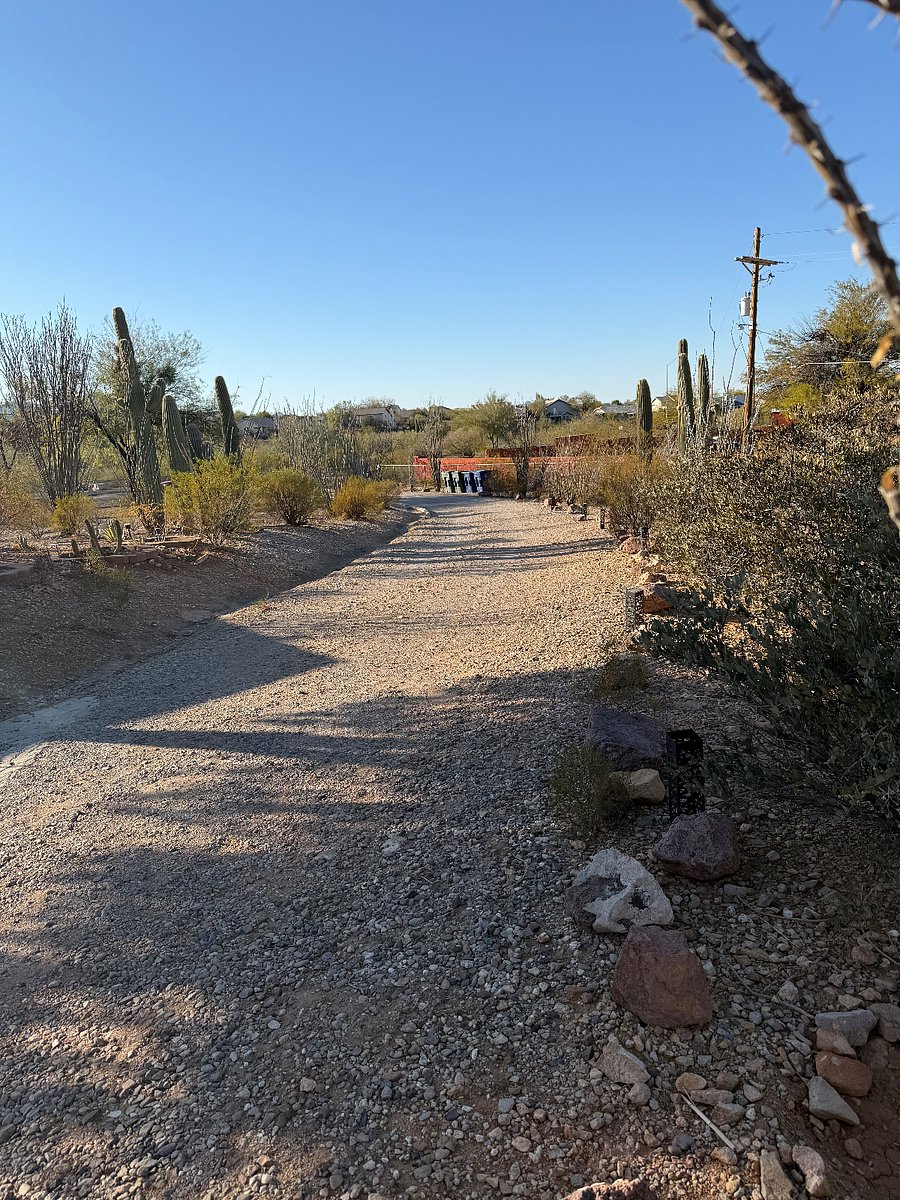 The casita is located i the hill, off a long gate driveway. 
