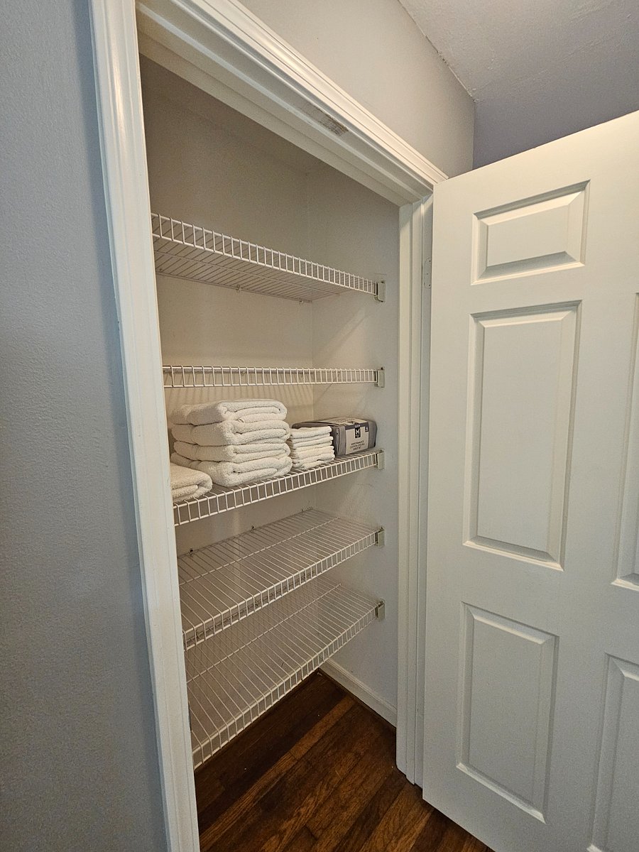 Massive linen closet