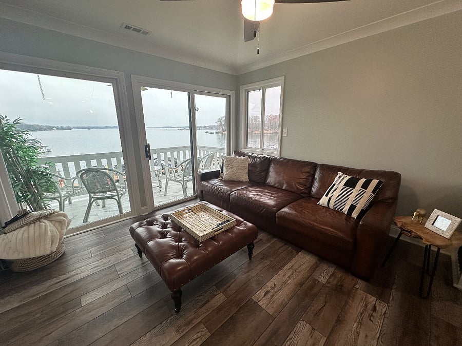 Look at the view from the living room 